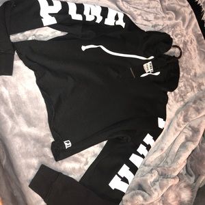 PINK victoria’s secret Cropped Hoodie